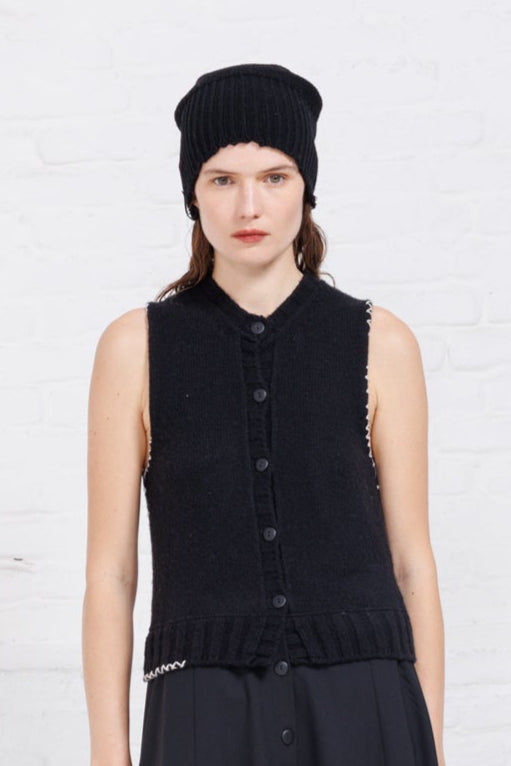 SERIENUMERICA RECYCLED CASHMERE BEANIE HAT - LILI THE FIRST BOUTIQUE NYC, DC