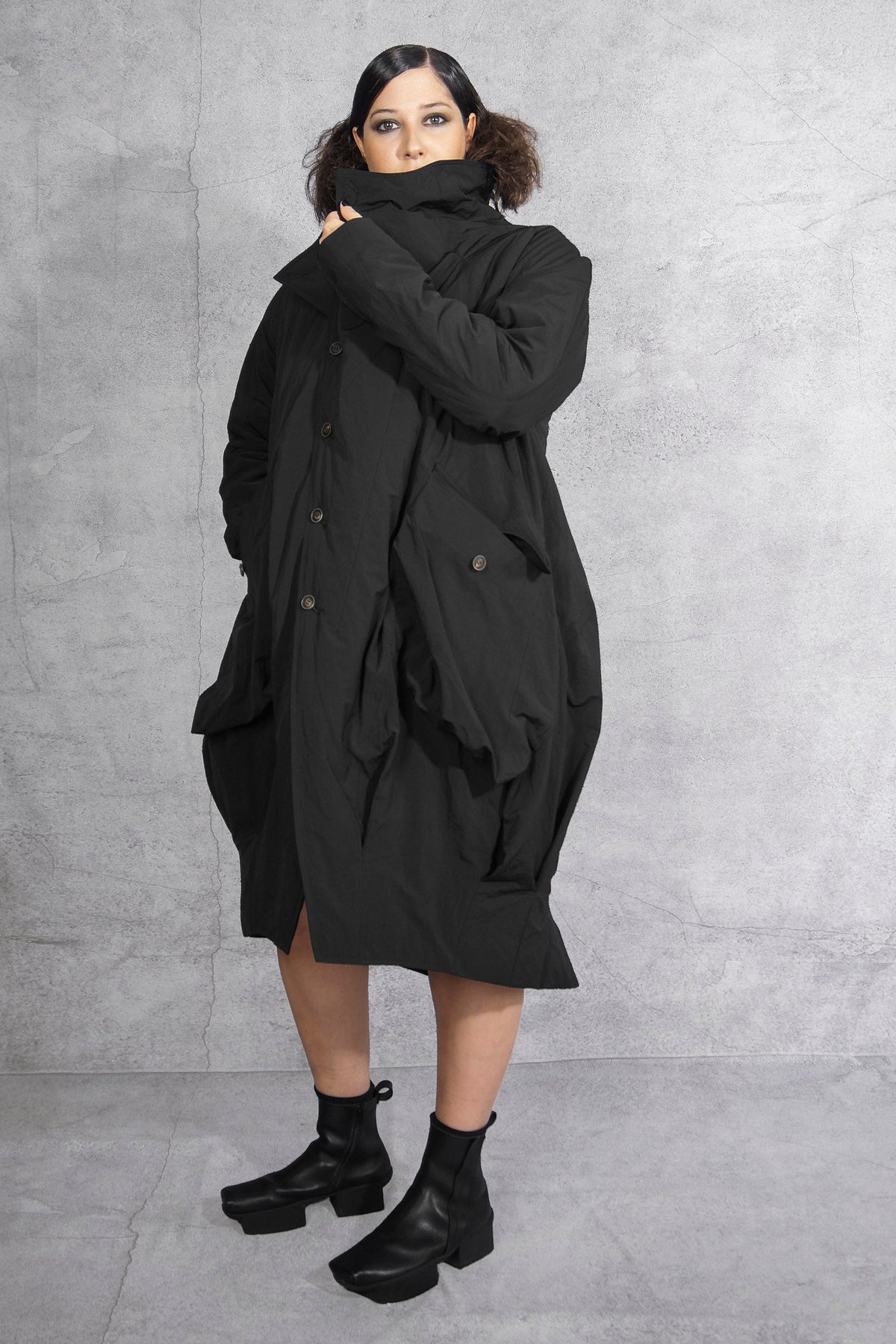 SINYASEKI - coat - puffer - unisex - one size - black