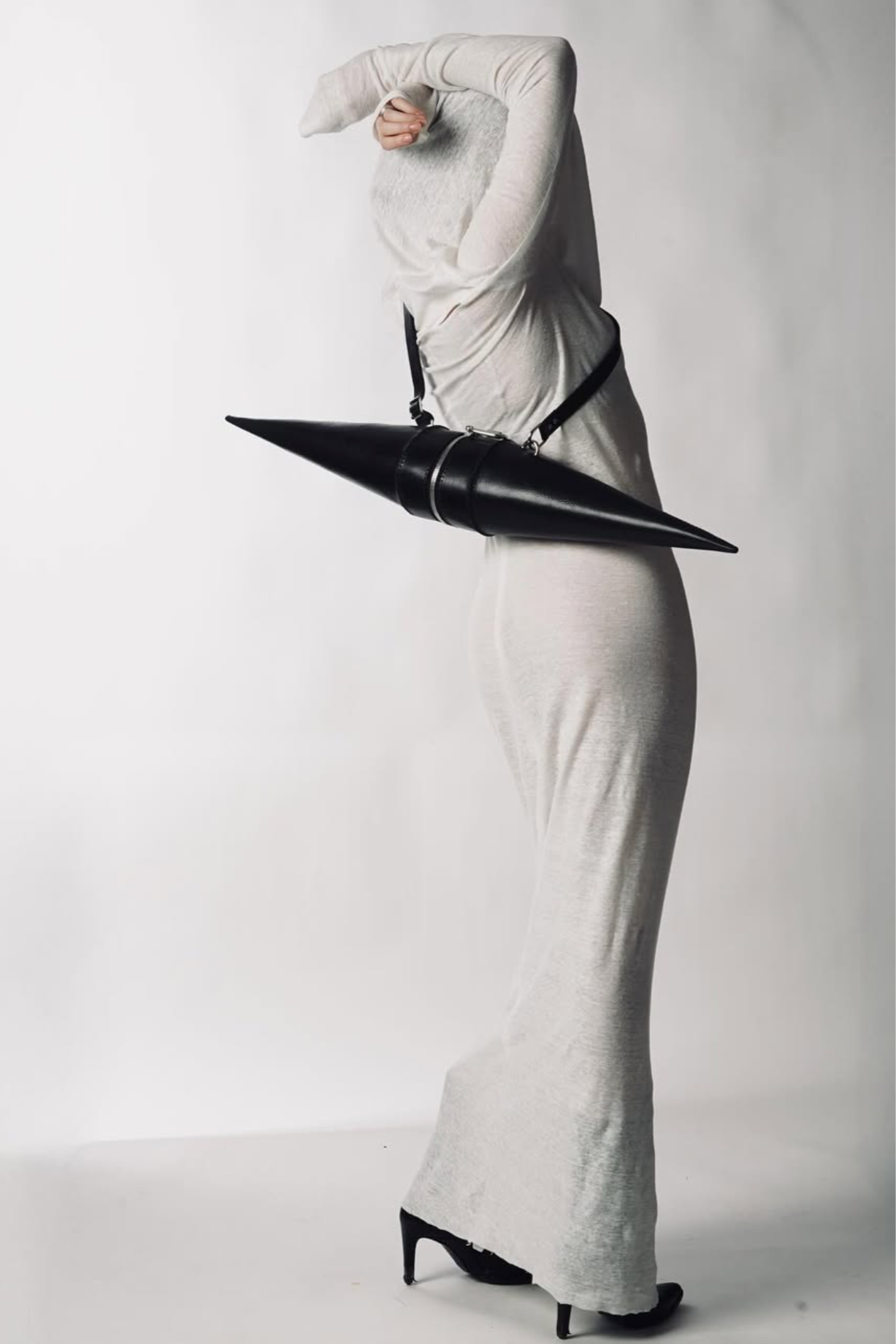 Saddermander double cone bag - LiLi The First NYC