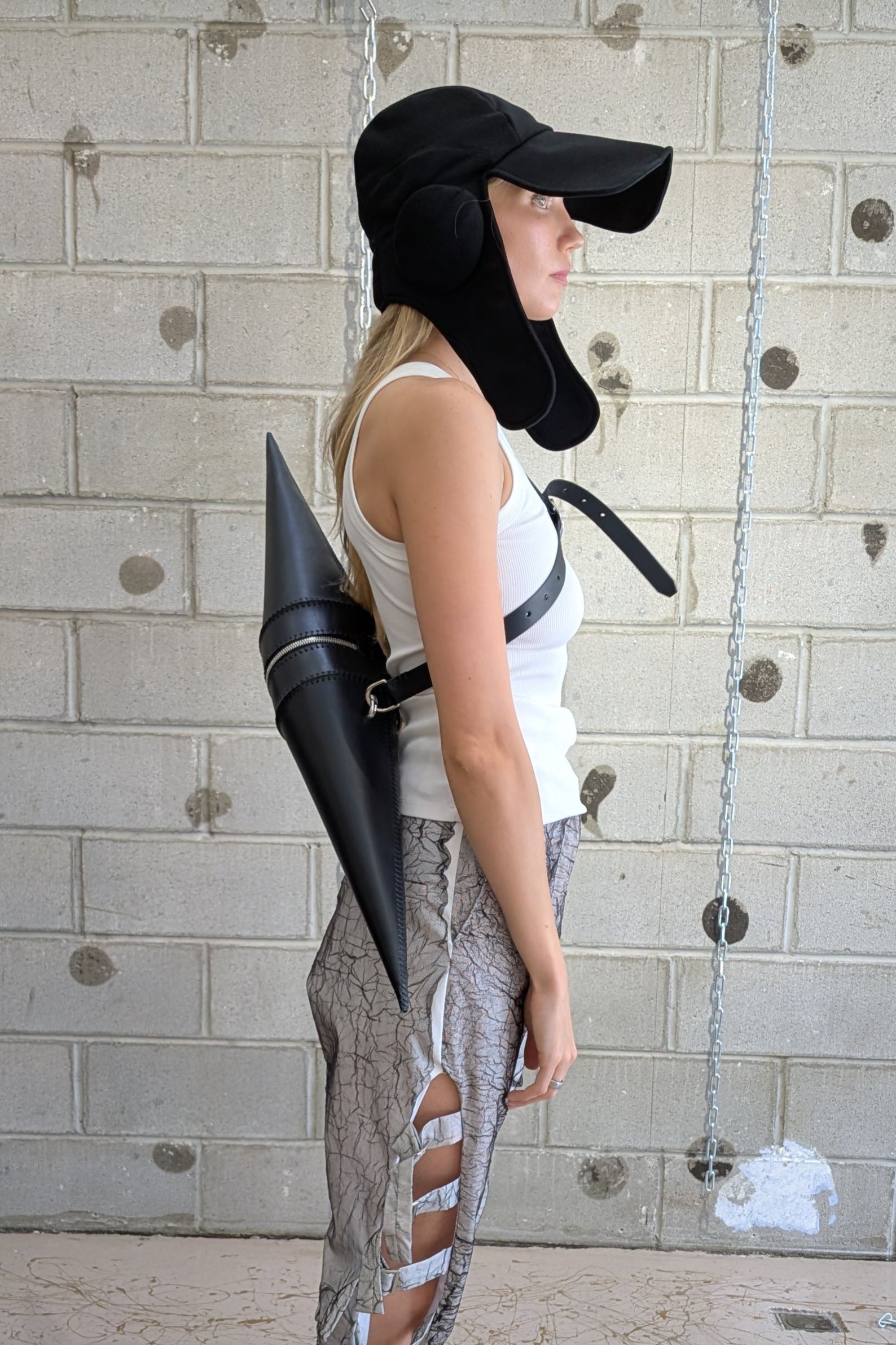 Saddermander double cone bag - LiLi The First NYC