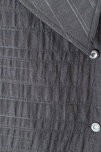 Sandrine Philippe - Dress - Maxi - Cotton - Open Back - Button down