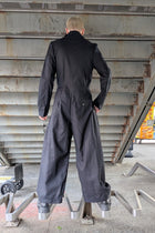 Sandrine Philippe - Jumpsuit - Wide Leg, Linen, Button down - Unisex, Made in Paris