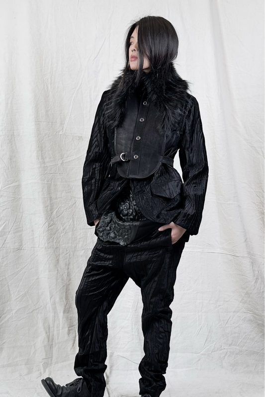 Sandrine Philippe - Monet Collar, neck faux fur
