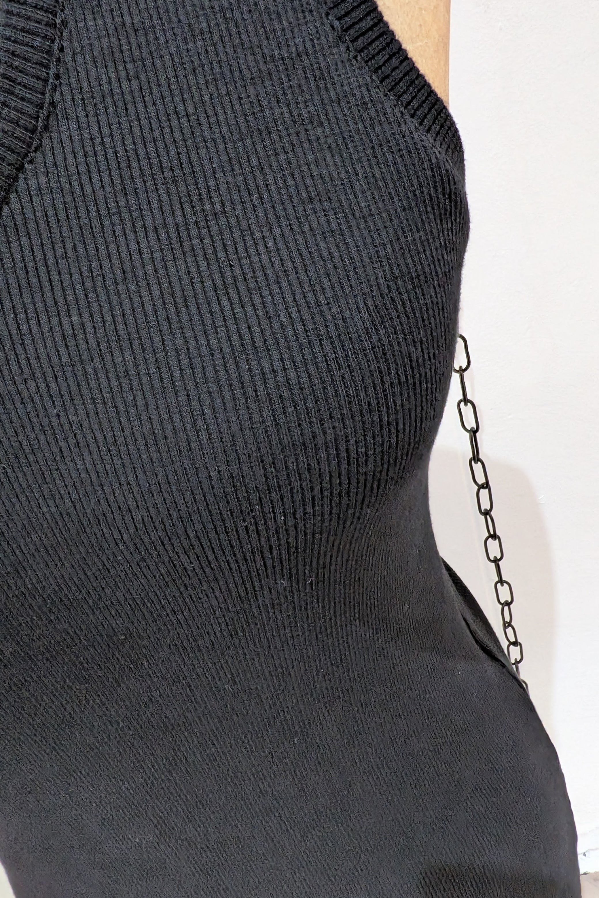 Sandrine Philippe - Tank Top - One shoulder top - black