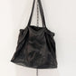 Sandrine Philippe couture leather shopper bag
