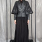 Sandrine Philippe Paris - LiLi The First Washington DC, Couture Capeline Leather Jacket