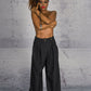 Sandrine Philippe Paris - LiLi The First boutique - Wide Leg Garonne Pants