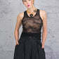 Sandrine Philippe Paris - Organic  lace Tulle Tank Top