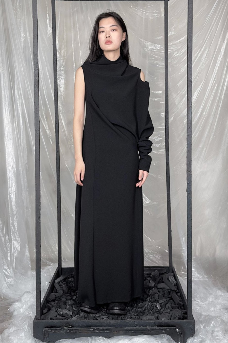 Sandrine Philippe Paris at LiLi The First boutique, one sleeve dress