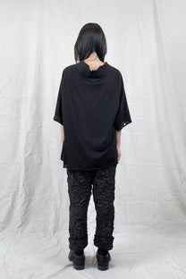 Sandrine Philippe Oversized Unisex Sweater – Raw Deconstructed Textural Fabric