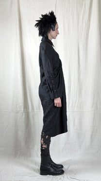 Sandrine Philippes - dress shirt - cotton - asymmetric - Paris