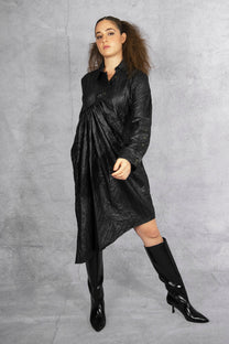 Sandrine Philippes - dress shirt - cotton - asymmetric - Paris