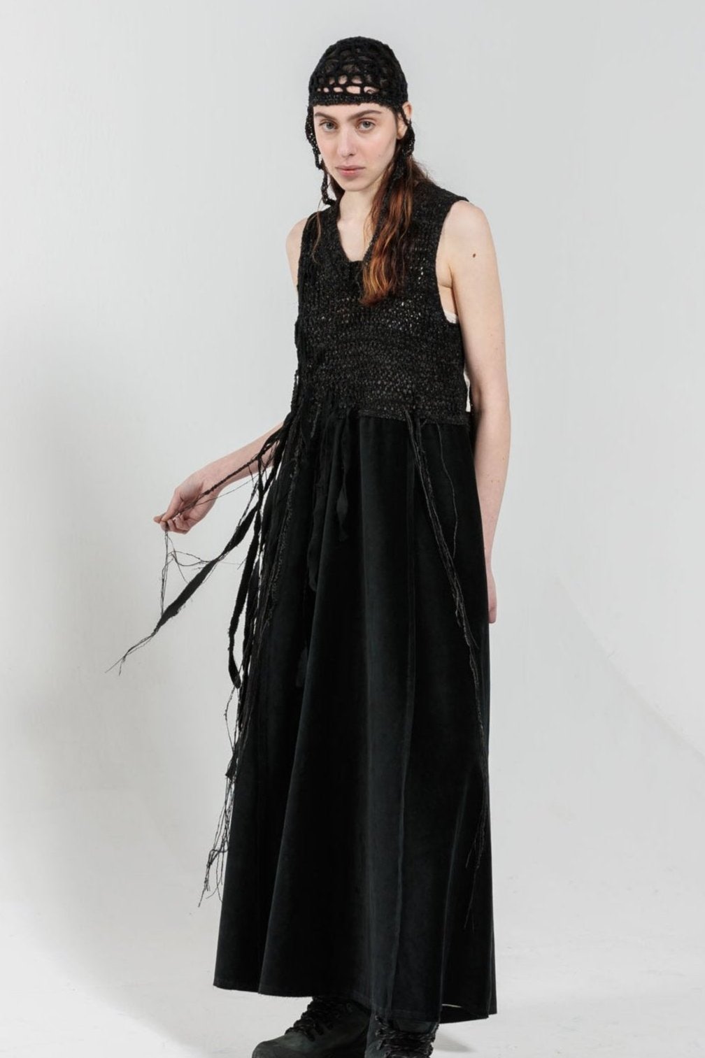 Seienumerica Velvet Dress. LiLi The First boutique Washington DC