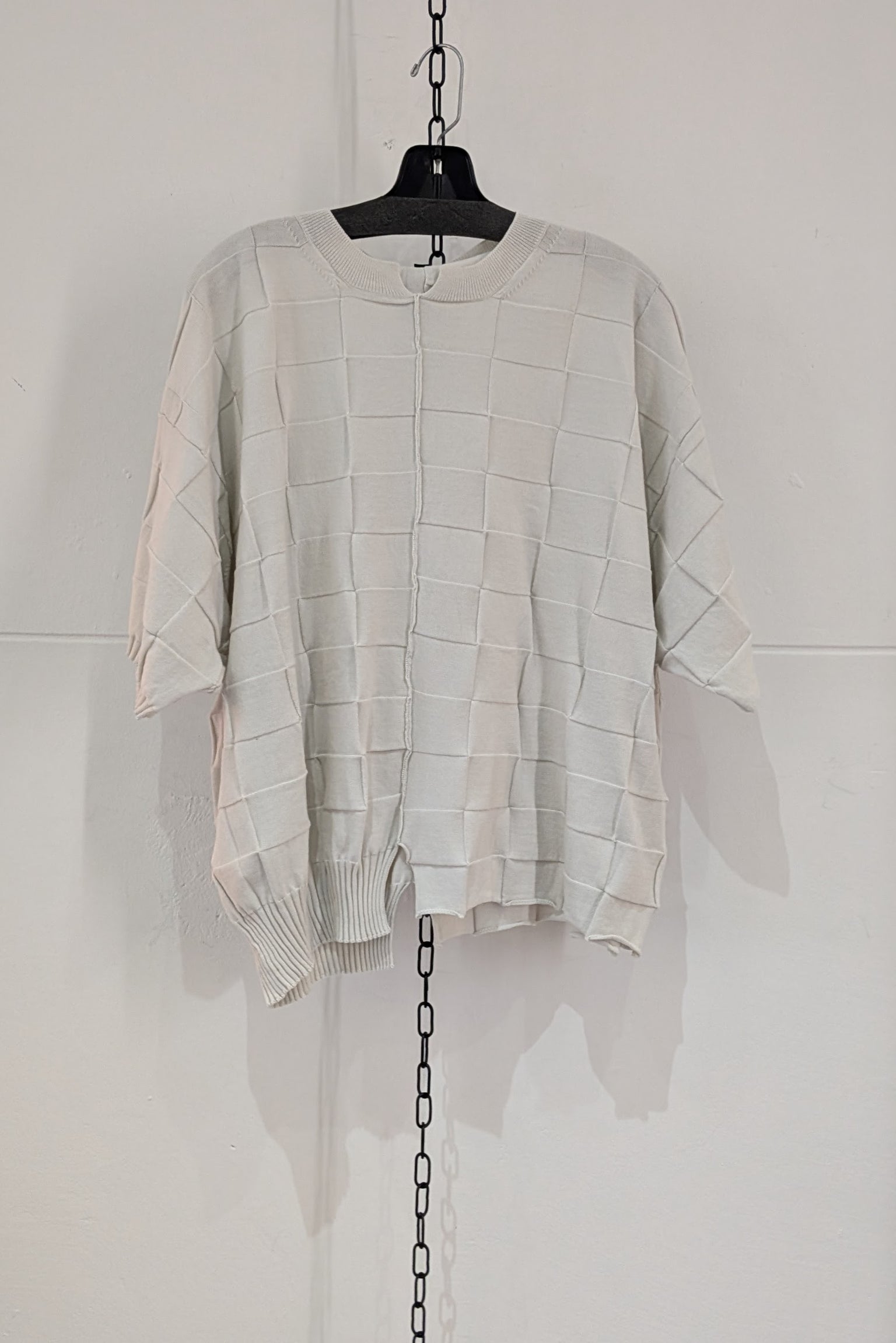 Serienumerica - Summer Sweater- Oversized Cotton - Natural