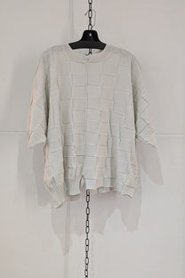 Serienumerica - Summer Sweater- Oversized Cotton - Natural