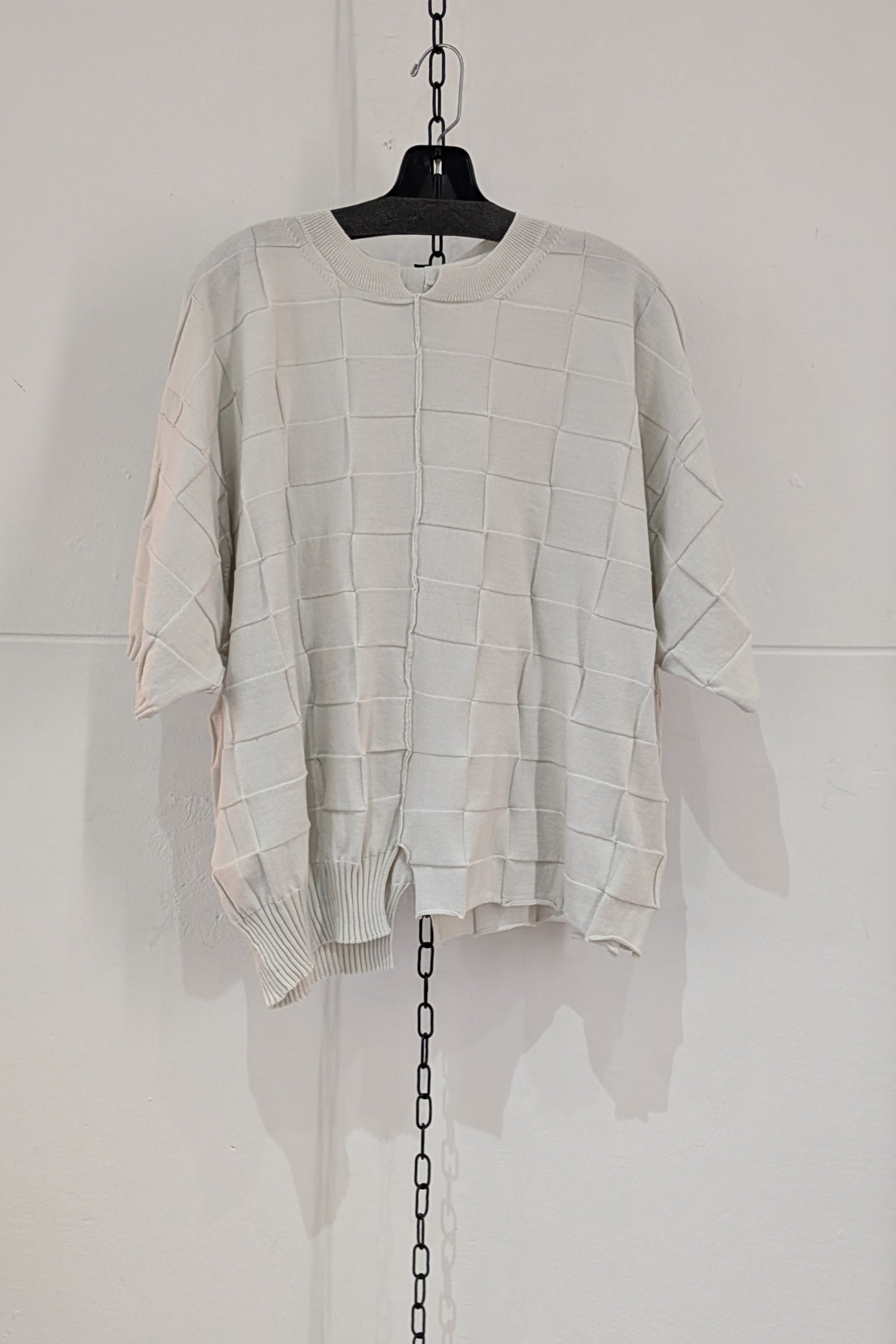 Serienumerica - Summer Sweater- Oversized Cotton - Natural