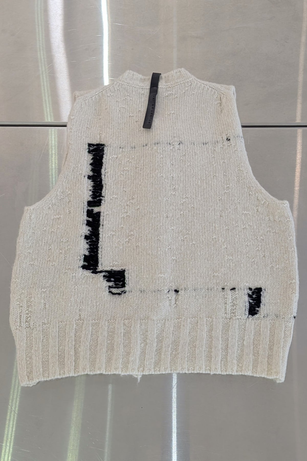 Serienumerica - Vest - knit - Extra fine Merino Wool