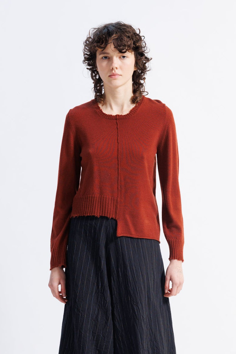 serienumerica fitted sweater , extra-fine merino wool