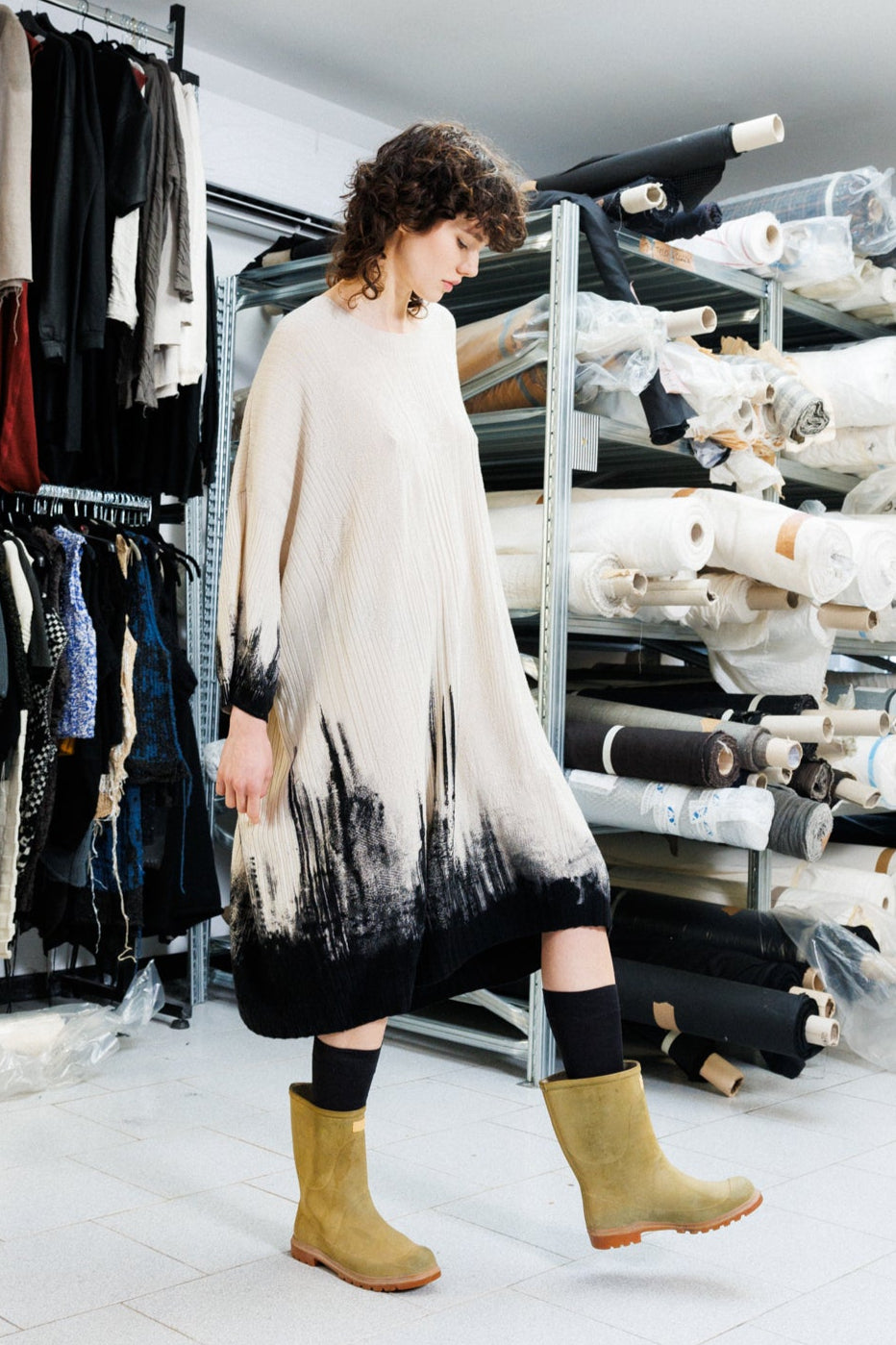 Serienumerica Antica Dress at LiLi The First boutique, New York City's meatpacking District