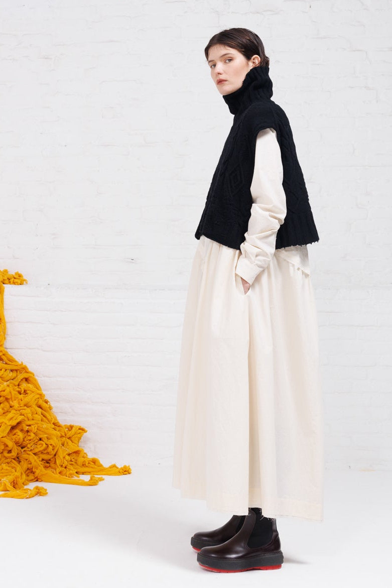 Serienumerica Poplin Dress - LiLi The First