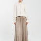 Serienumerica Silk Maxi Skirt