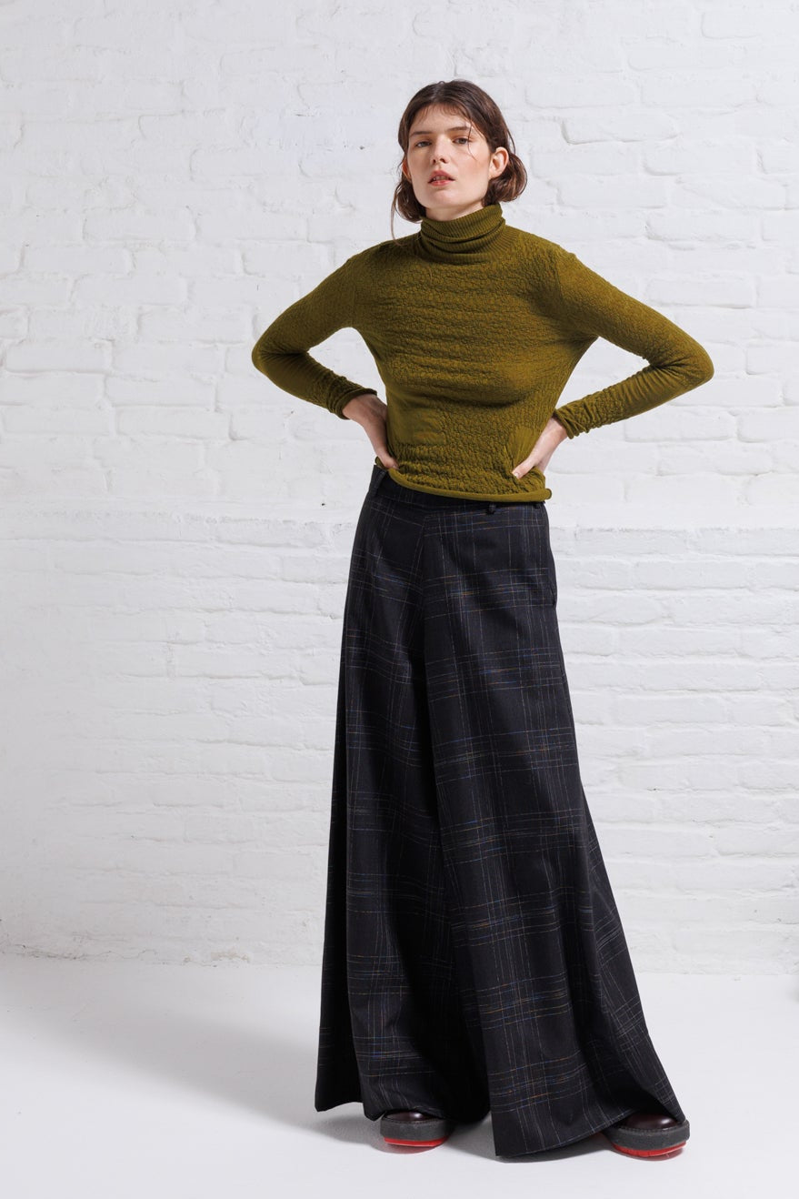 Serienumerica Wide Leg Pants