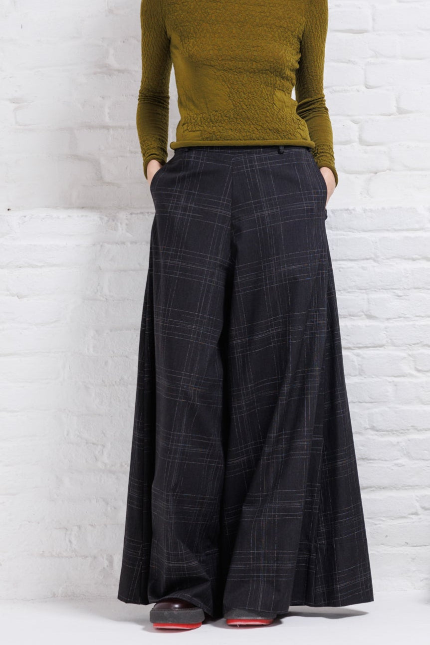 Serienumerica Wide Leg Pants