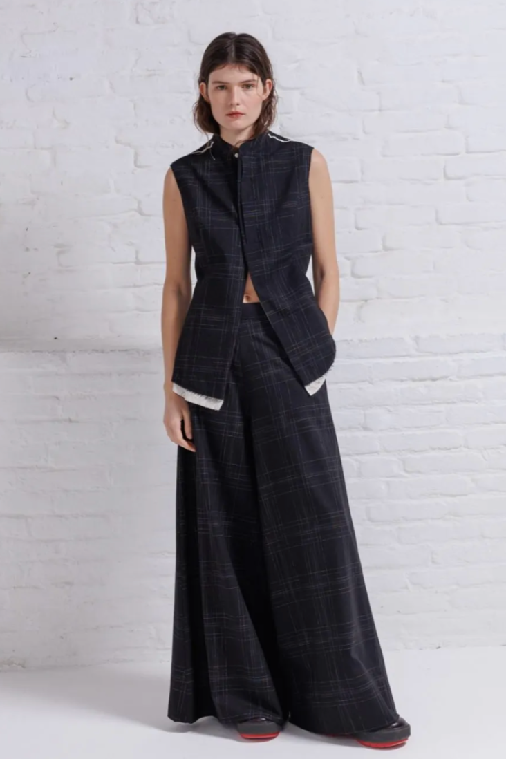 Serienumerica Wide Leg Pants