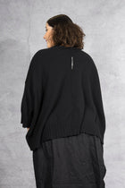 Serienumerica cardigan - oversized - recycled cashmere - taupe brown - one size