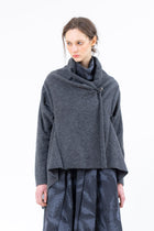 Sinyaseki - Cardigan - Wrap - One Size - made in Japan - wool