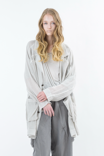 Sninyaseki Natural Linen sheer Japanese Jacket Oversized