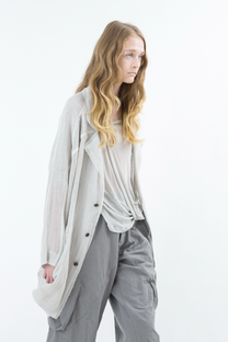 Sninyaseki Natural Linen sheer Japanese Jacket Oversized