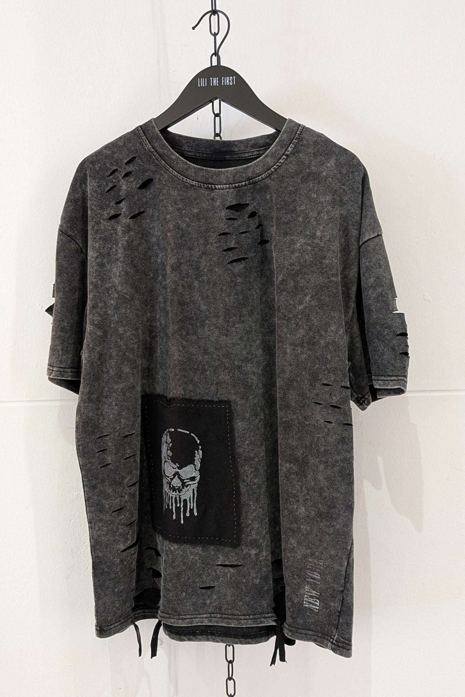 T-shirt - Oversized - distressed - Skull