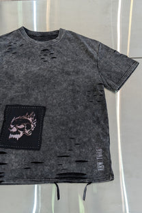 T-shirt - Oversized - distressed - Skull