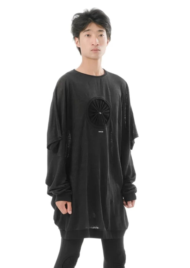 Vague Black - Transformer Top