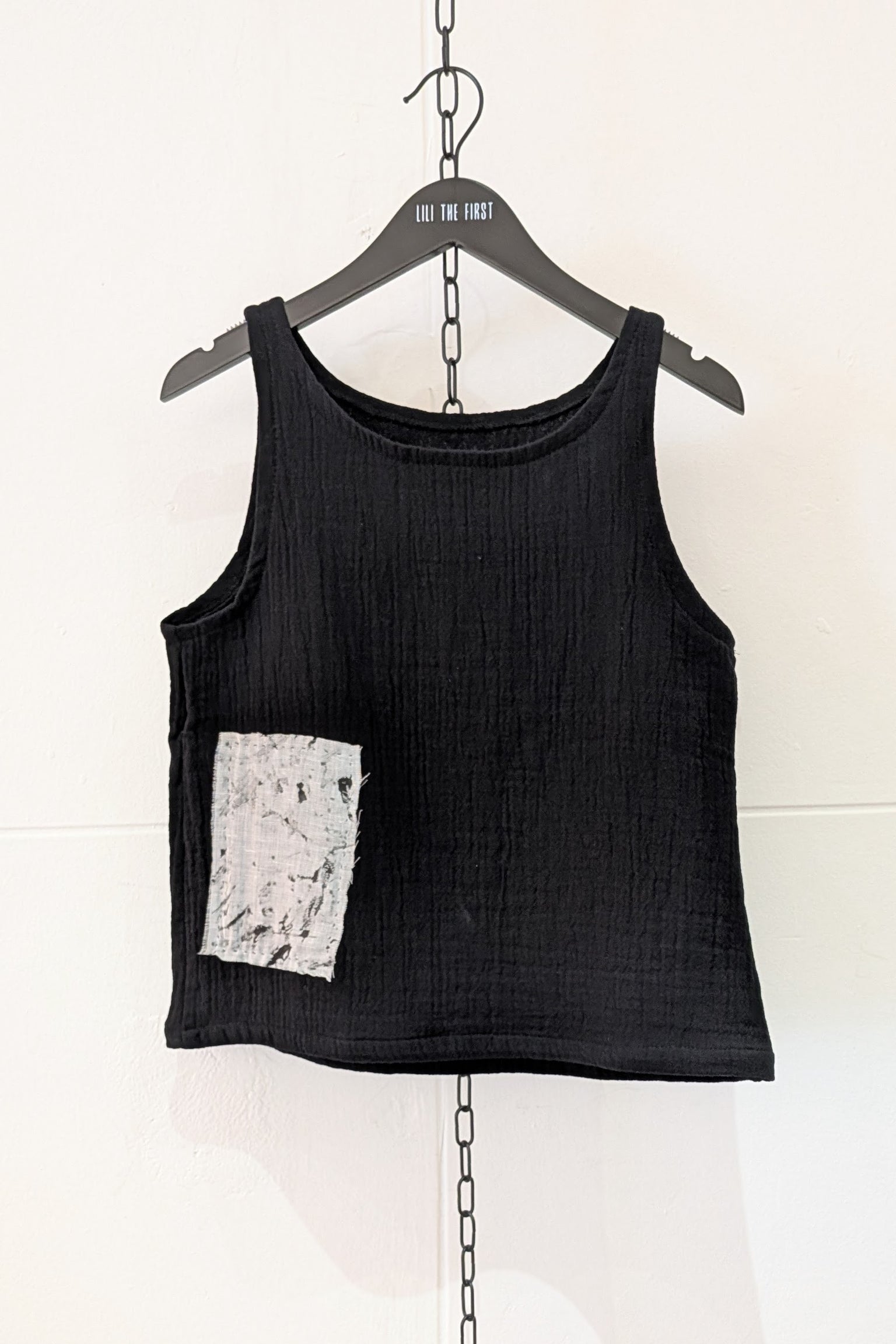 Tank Top - Organic Cotton - black - Made in USA
