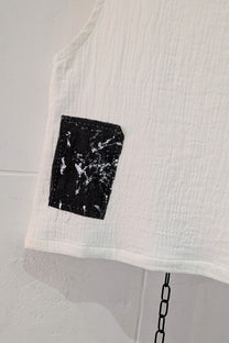 Tank Top - Organic Cotton - white - Made in USA