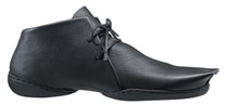 Trippen Contra shoes - Lace up - Square toe - Flat - Black leather