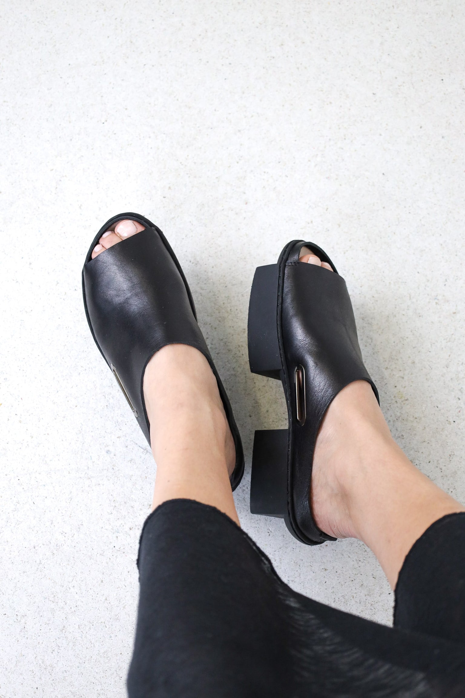 Trippen Daybreak Sandals Boots - Platform - Black