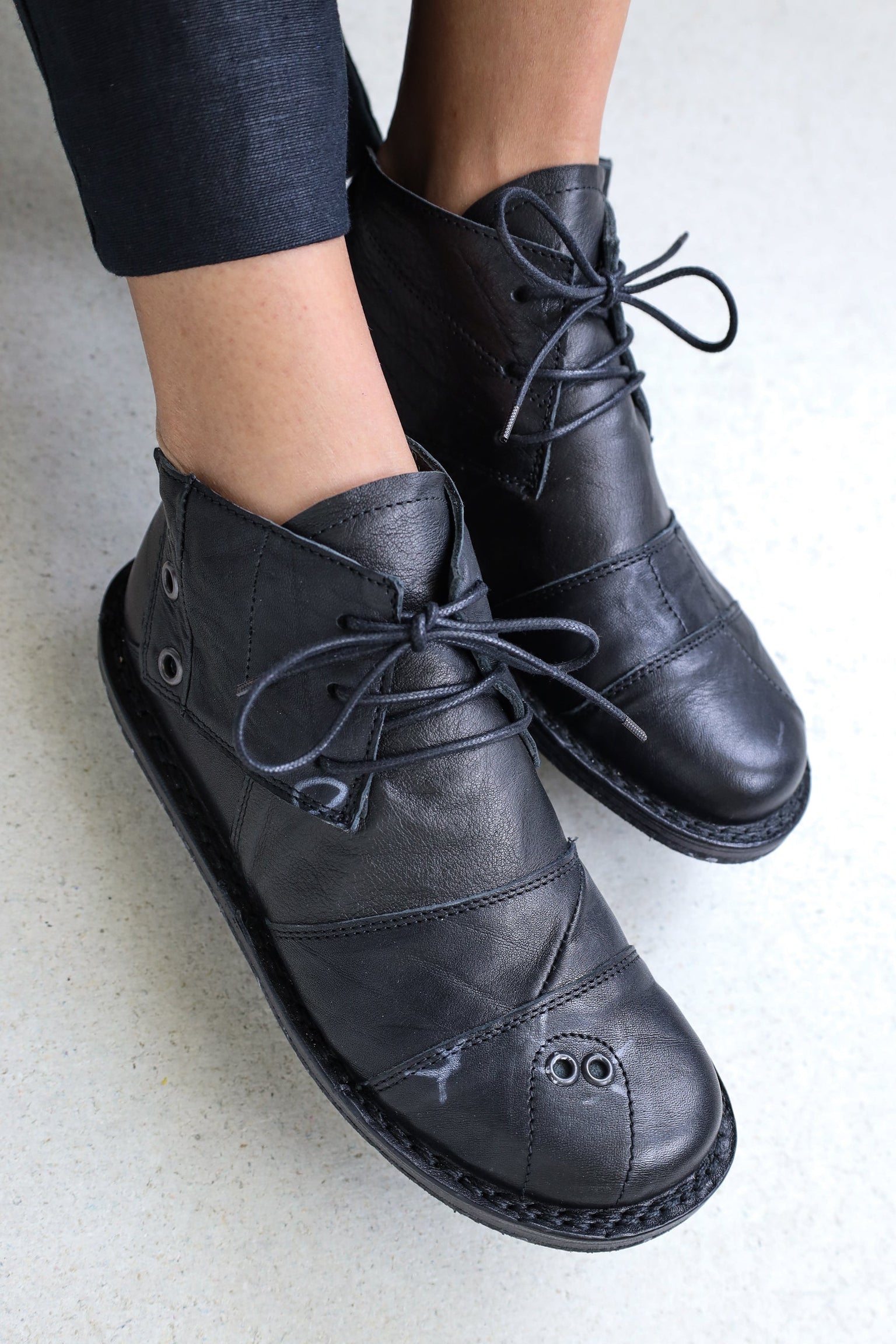 Trippen Men shoes - Pronto - Lace up - zero waste - Leather - One of a kind - sustainable