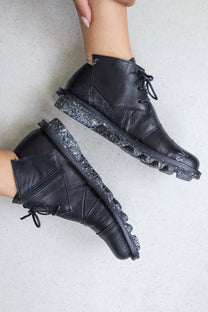Trippen Men shoes - Pronto - Lace up - zero waste - Leather - One of a kind - sustainable