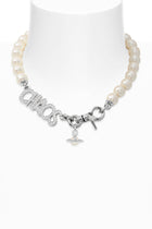 VIVIENNE WESTWOOD - NECKLACE - PEARLS - CHAOS - ORB PENDENT - NYC - LILI THE FIRST