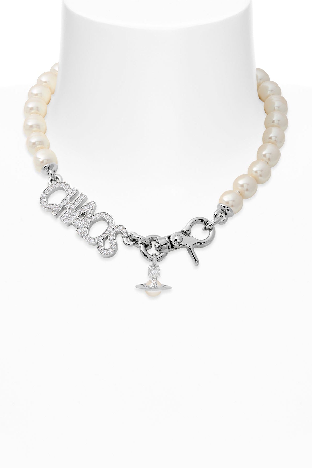 VIVIENNE WESTWOOD - NECKLACE - PEARLS - CHAOS - ORB PENDENT - NYC - LILI THE FIRST