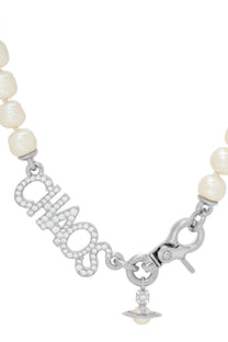 VIVIENNE WESTWOOD - NECKLACE - PEARLS - CHAOS - ORB PENDENT - NYC - LILI THE FIRST
