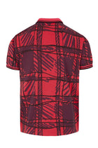 VIVIENNE WESTWOOD CLASSIC POLO RED SCRIBBLE PRINT