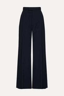 Vivienne Westwood's high waist wide leg trousers  - suit - Navy