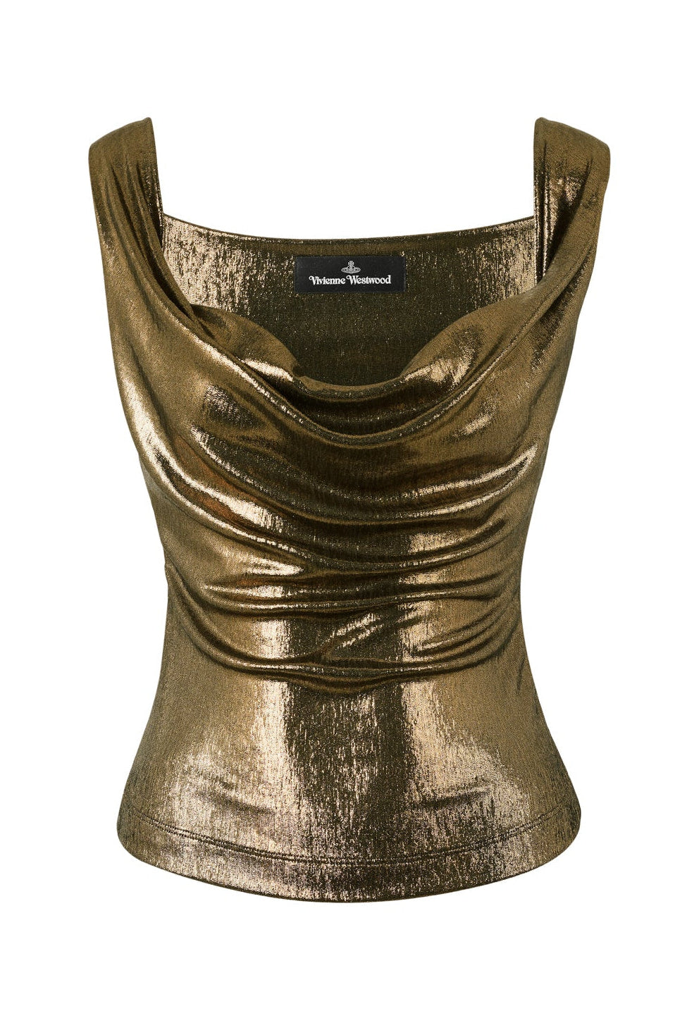 Vivienne Westwood - Anna top - Metallic bronze