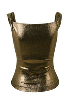 Vivienne Westwood - Anna top - Metallic bronze
