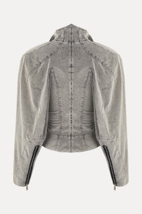 Vivienne Westwood - Beetle corduroy Jacket - Grey - LiLi The First