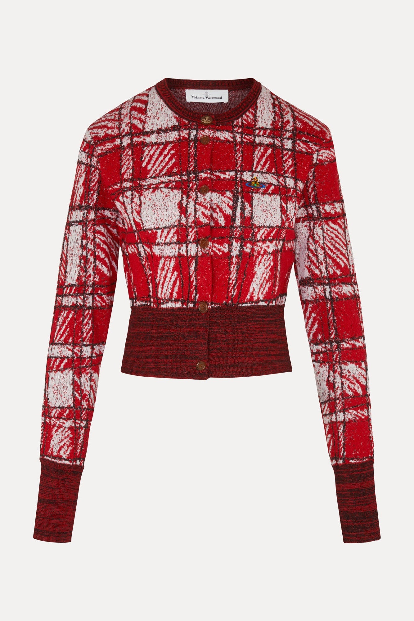 Vivienne Westwood - Cardigan - Red - Scribble